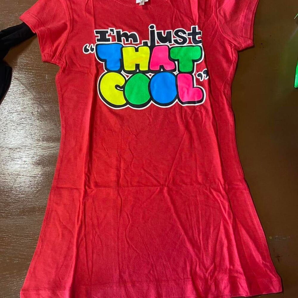 Red I'm just "That Cool" T-Shirt